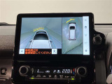 車両の周囲が見える全周囲カメラを装着♪