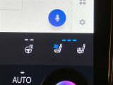 シートヒーターとシートから風が出るベンチレーションを搭載しております。
