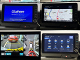 ホンダ純正ギャザズ9インチナビLXU-242NBiを装備。AppleCarPlay&AndroidAuto/AM/FM/CD・DVD再生/BTA/フルセグTVがご利用いただけます