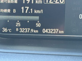 走行距離43237KMです。