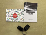 車両取扱説明書・ナビゲーション説明書・整備点検記録簿が揃っております。