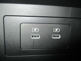 USBタイプCを2個装備しています!