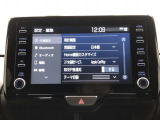 Bluetooth(ブルートゥース)接続機能付き。スマートフォンなどからお気に入りの音楽をワイヤレス再生できます。ドライブがさらに楽しくなりますね。
