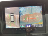 バック時も安心!360&deg;見渡せる全方位カメラがついています