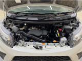 トヨタ中古車「まるごとクリーニング」施工済。エンジンルームを専用洗剤で洗浄!高圧&スチーム洗浄も行います。樹脂部分も艶出し剤でピカピカです☆☆