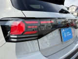 現行T-Cross Activeならではの洗練されたLEDテールランプ。ひと目で現行モデルとわかるデザインです。