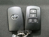 キーを取り出さずにドアを施錠&解錠。クルマの始動も可能です。