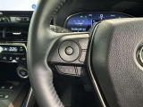 ステアリングスイッチ装備!運転しながら手元でオーディオの操作などができます。