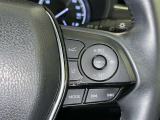クルーズコントロール機能が付いています。 速度を設定するとアクセルを踏まなくても一定の速度で走ることができます。  高速道路ではとても便利な装置なんです。