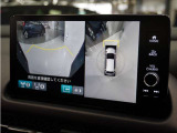 ◆全周囲カメラシステム◆運転席から見えにくい後方などをナビ画面で確認でき運転を支援するシステムです!