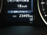 走行距離です。