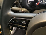 ステアリングに備えられたスイッチでオーディオ操作が可能です!