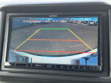 【バックモニター】ギアをバックに入れれば、後ろの画像が確認できます!車庫入れの際にあると嬉しいですよね♪