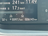 走行距離26142KMです。