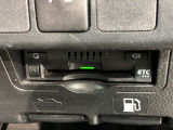 いまや快適なカーライフに欠かせないETCが付いています。