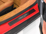 カーボン・シルキックを装着し、乗降の際に足元で美しいカーボン素材がゲストを出迎えます。