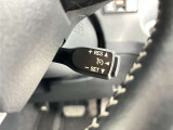 クルーズコントロール機能が付いています。 速度を設定するとアクセルを踏まなくても一定の速度で走ることができます。  高速道路ではとても便利な装置なんです。