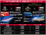 ご購入の際に、お車のお手入れを楽にするガラスコーティングがおすすめです。