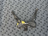 スペアキーついてます!無くさないように一本は自宅などで保管してください♪