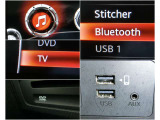 BluetoothやUSBは勿論、オプションのCD DVD フルセグTV搭載!