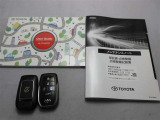 取説・メンテナンスノート・スマートキーの3点セットです。