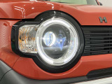 【LEDヘッドランプ】明るいライトが夜間の安全運転をサポートします。消費電力も少なく長寿命です。