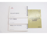 お車、ナビ、ETCの取扱説明書、メンテナンスノート揃っております。