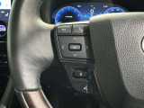 ステアリングスイッチ装備!運転しながら手元でオーディオの操作などができます。