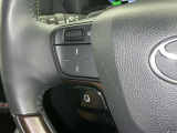 ステアリングスイッチ装備!運転しながら手元でオーディオの操作などができます。