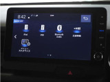 ◆Bluetooth Audio◆いつもの音楽をドライブでも。その他、様々な各種オーディオソースでドライブをお楽しみいただけます。