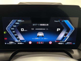 液晶メーターパネルは視認性も良くスタイリッシュです。