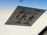 次回の車検日になります。こちらのステッカーをご確認ください。