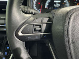 ステアリングスイッチ装備!運転しながら手元でオーディオの操作などができます。