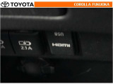 HDMI端子対応のデジタル機器をつないで、映像や音楽を車内でも再生することができます。