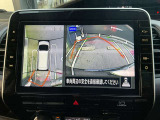 舵角センサーが付いていますのバック時は後退方向がわかりやすくなっています。
