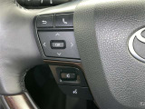 ステアリングスイッチ装備!運転しながら手元でオーディオの操作などができます。