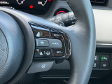 スイッチ操作で一定速度に走行を制御。加速、減速の少ない高速道路などでの運転をより快適にするクルーズコントロールを装備。