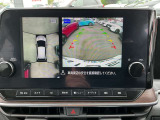 アラウンドビューモニター装備です 上から見たイメージで駐車出来ます