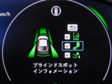 ブラインドスポットインフォメーション・車線変更時などに見えにくい位置にいる車を検知してお知らせします