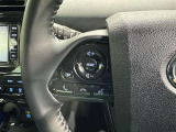 ステアリングスイッチ装備!運転しながら手元でオーディオの操作などができます。