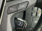 クルーズコントロール機能が付いています。 速度を設定するとアクセルを踏まなくても一定の速度で走ることができます。  高速道路ではとても便利な装置なんです。