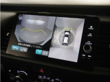 ◆マルチビューカメラシステム◆運転席から見づらい前後左右を、ナビ画面の映像で確認。見通しの悪い交差点や狭い道でのすれ違い、駐車などをサポートします。