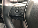 【ステアリングスイッチ】左です。ハンドルから手を離さず、運転に集中したまま手元でオーディオ操作等ができます。