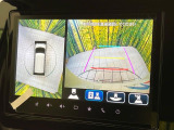 【全方位モニター用カメラ】専用のカメラにより、上から見下ろしたような視点で360度クルマの周囲を確認することができます☆死角部分も確認しやすく、狭い場所での切り返しや駐車もスムーズに行えます。