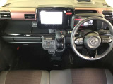 広々とした視界で運転も快適。勿論、安心、安全なSRSエアバックシステム運転席&助手席付