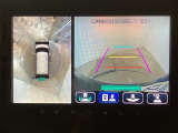 上から見下ろしたような視点で360度車の周囲を確認することができます!死角部分も確認しやすく、狭い場所での切り返しや駐車もスムーズに行えます♪