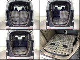 リアシートを倒してしまえばフラットにすることが出来ます☆背もたれを倒すだけの簡単シートアレンジで簡単に広々としたラゲッジスペースに早変わり☆普段使いにもお出かけにも大活躍です☆