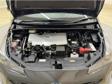 トヨタ中古車「まるごとクリーニング」施工済。エンジンルームを専用洗剤で洗浄!高圧&スチーム洗浄も行います。樹脂部分も艶出し剤でピカピカです☆☆
