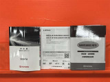 取扱説明書、ナビユーザーガイド、点検記録簿入っています!