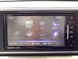パナソニック ストラーダのメモリーナビ(CN-RA03WD)を搭載しています。